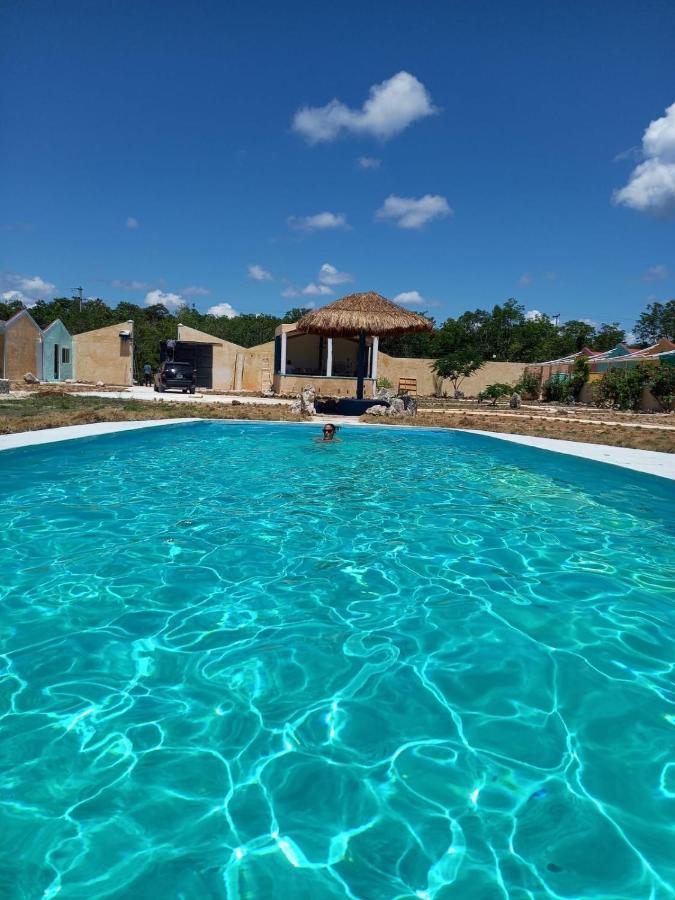 Nikte Estancia Y Jardin Hotel Puerto Morelos Buitenkant foto
